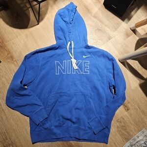 Nike Blue Zip Up Sweater